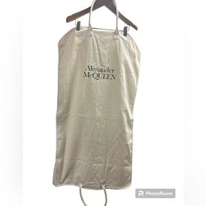 Alexander McQueen garment bag .🤍